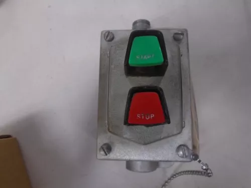 Eaton Crouse Hinds DSD922 Hazardous Location Control Start Stop Assembly 