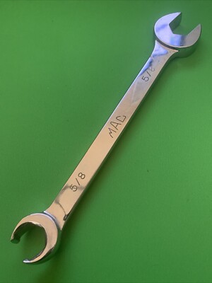 Mac Professional Tools USA Full Polish SAE 5/8  Flare Nut Line Wrench MPN FC206
