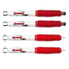 Rancho Front & Rear RS5000X Gas Shocks for 98-11 Ford Ranger 4WD w/ 1"-2.5" Lift