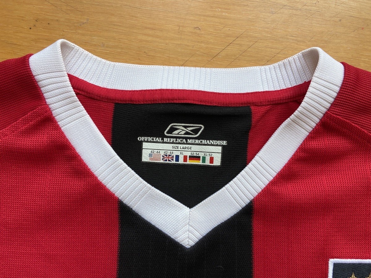 MANCHESTER CITY 2003 2004 AWAY FOOTBALL SHIRT SOCCER JERSEY REEBOK