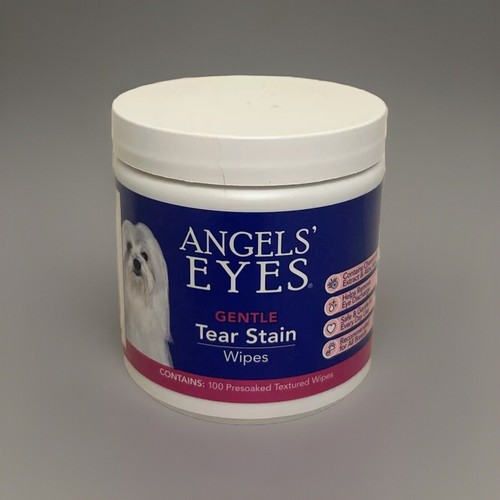 Angels' Eyes Gentle Tear 100 Presoaked Textured Stain Wipes Exp 05/2026