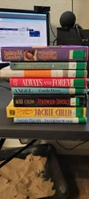 8 Book Mixed Author Romance Lot Several Large Print Ex Library