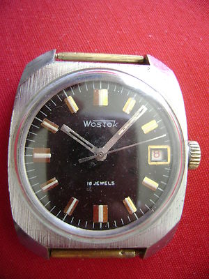 Sowjetrussische Uhr UdSSR ''WOSTOK'' 80er Jahre