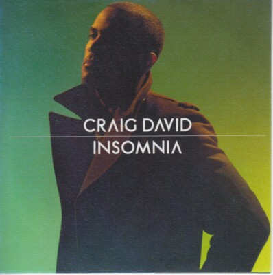 Craig David - Insomnia (2008,CD-R,Promo) VG+