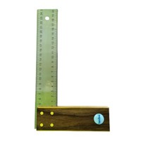 Hedue Tischlerwinkel Nussbaum 250 Mm Edelstahlblatt 45 Mm A025 Winkel