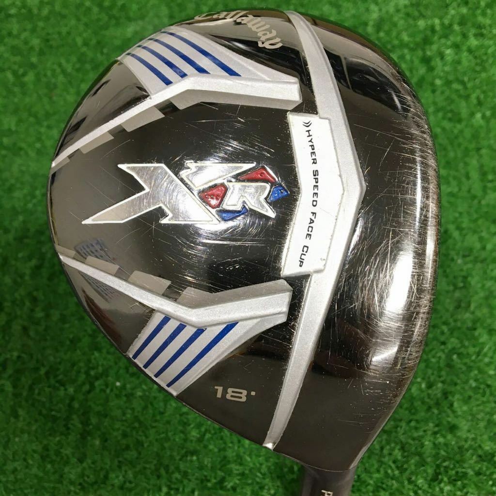 Callaway XR 3番フェアウェイウッド Tour AD FJ-6s Callaway XR 3番フェアウェイウッド Tour AD FJ-6s Callaway