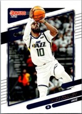 2021-22 Donruss Optic All-Stars Blue Pulsar Mike Conley/Rudy Gobert Utah Jazz #7
