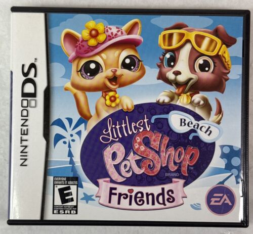 Littlest Pet Shop: Beach Friends Complete In Box (Nintendo DS, 2008)