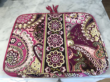 VERA BRADLEY Large Laptop/Tablet Sleeve Very Berry Paisley Pattern