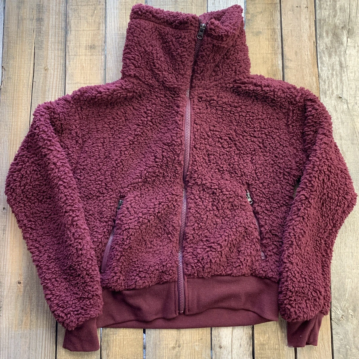 Eddie bauer fuzzy clearance jacket