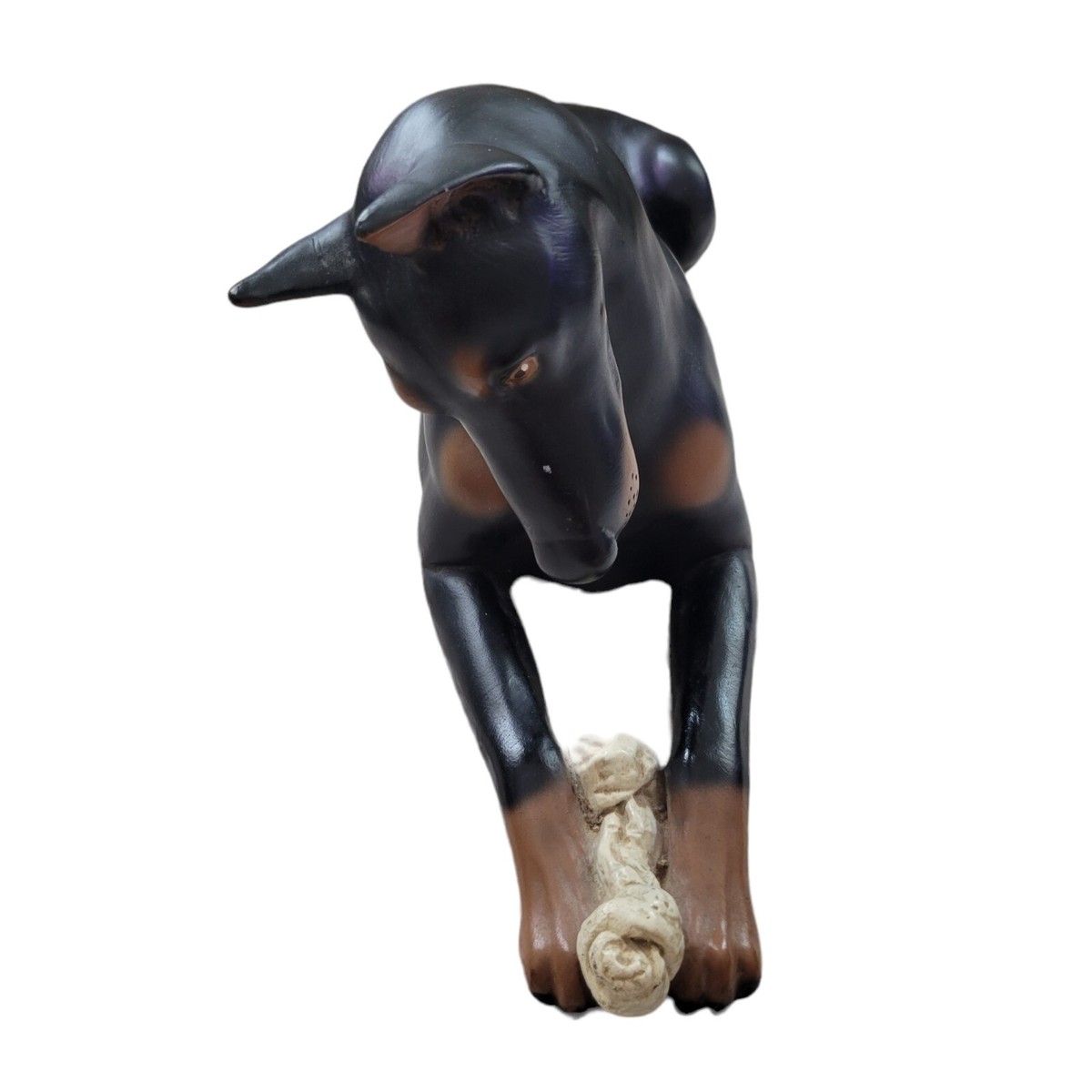 Vintage Universal Statuary Large Doberman Pinscher Dog Vintage Universal Statuary Large Doberman Pinscher Dog