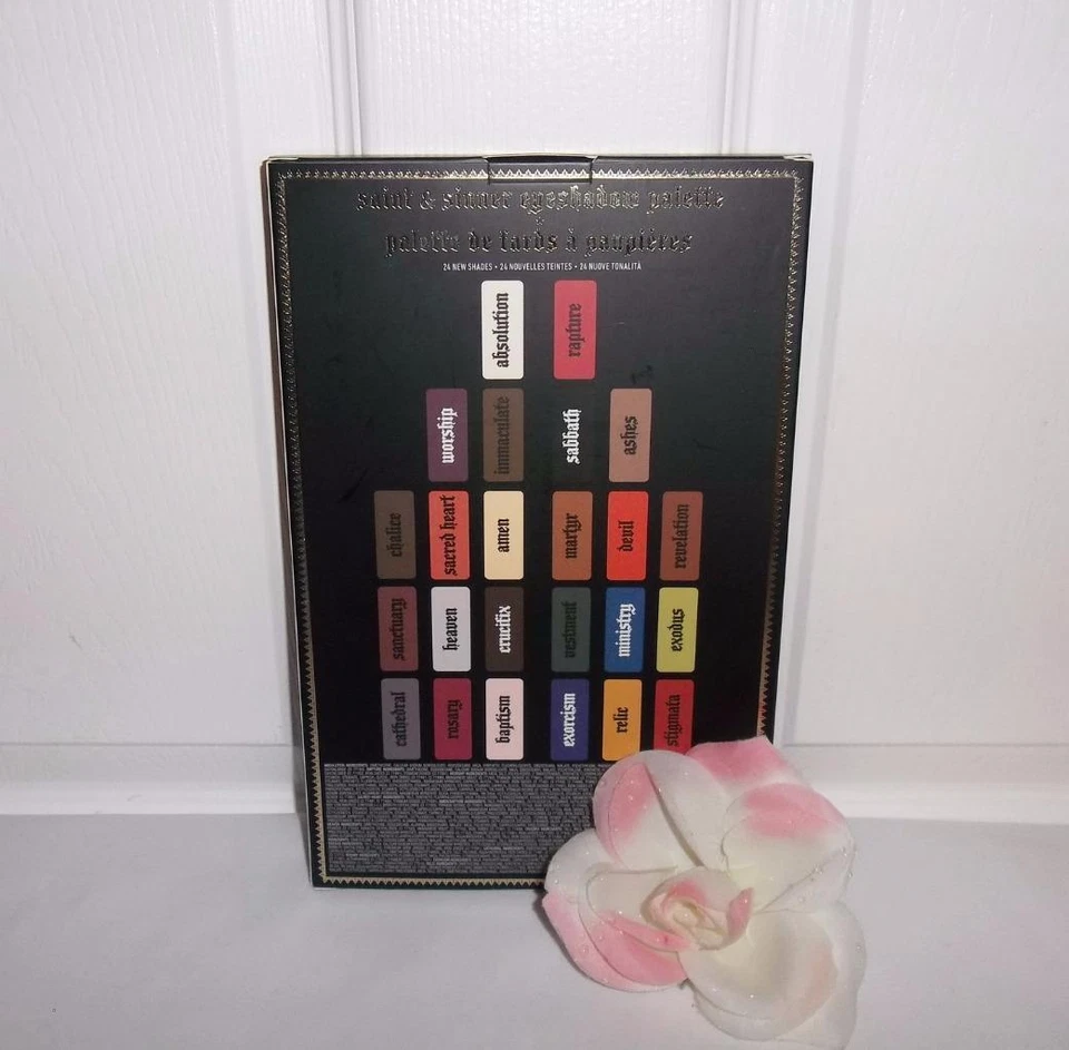 Kat Von D Saint & and Sinner 24 Eyeshadow Palette Limited Holiday Ed. KVD Beauty - Image 3 of 3