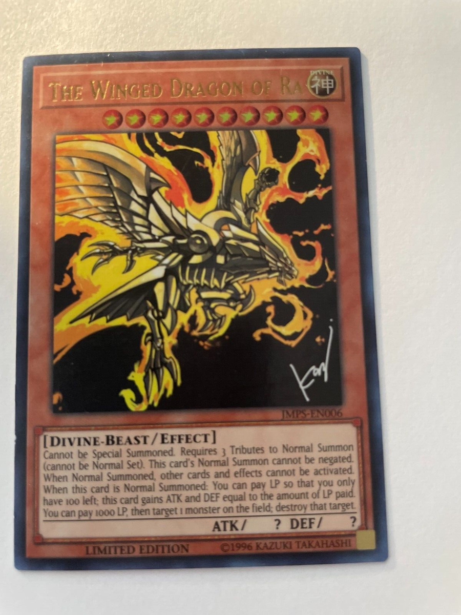 The Winged Dragon of Ra - JMPS-EN006 - Ultra Rare - Limited Ed