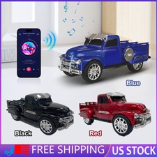 Retro Car Toy Radio Ride With Bluetooth 1953 Truck Speaker Rechargeable Battery