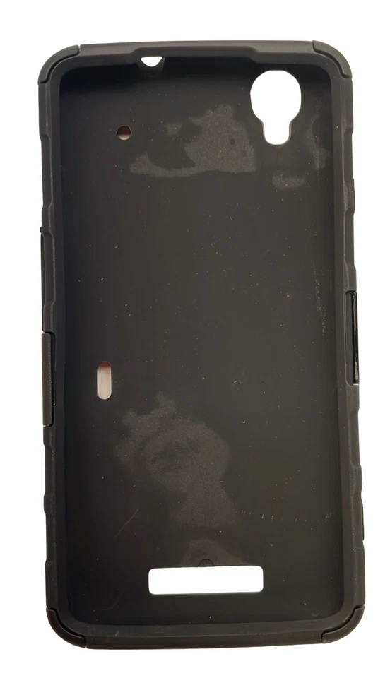 Funda Premium con Pata de Cabra para ZTE N9520 Boost Max/max n9520, Negra Foto 2 de 4