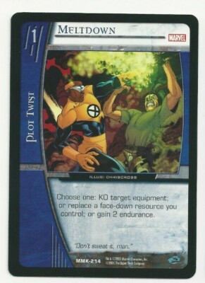 VS System Meltdown  non-foil  Marvel Knights MMK-214