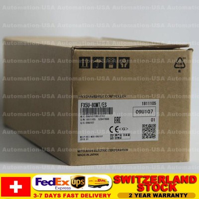 Mitsubishi FX5U-80MT/ES PLC One New Expedited Shipping FX5U80MT/ES