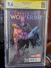CGC Signature Series Death of Wolverine #4 SIGNED BY STAN LE