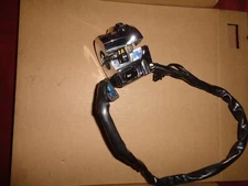 victory vision turn-headlight-horn handle bar switches with chrome housing 