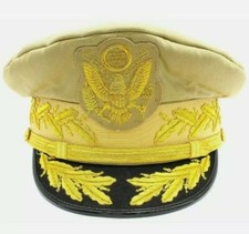 NEW US General Douglas MacArthur's Uniform Khaki Hat all SIZE Reproduction CAP