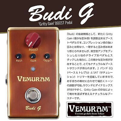 VEMURAM Budi-G Booster Guitar Effector | eBay|ギター VEMURAM Budi-G Booster Guitar Effector | eBay|ギター
