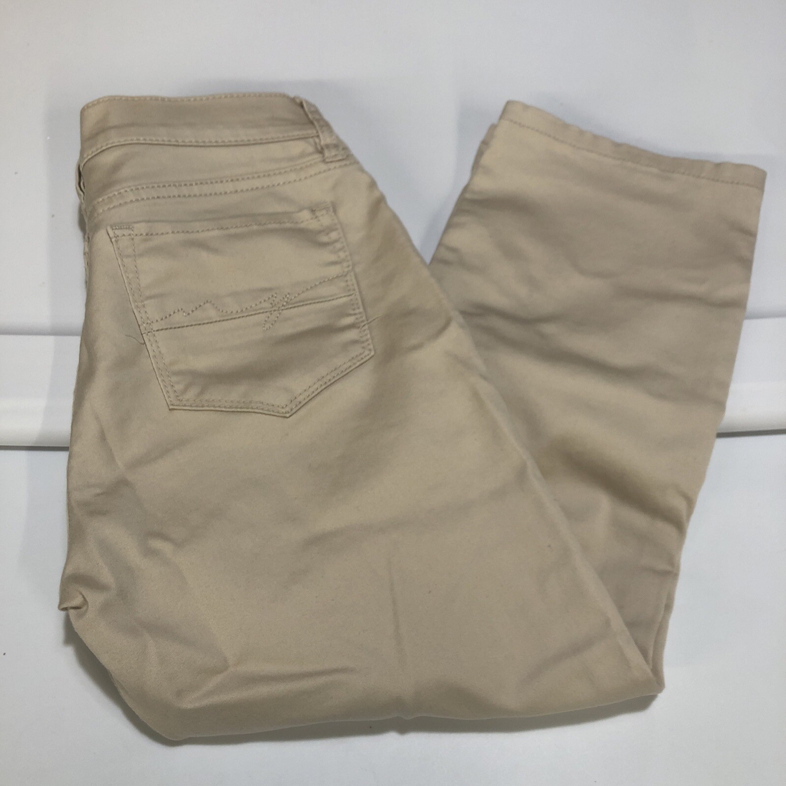 Khaki Crop Leggings
