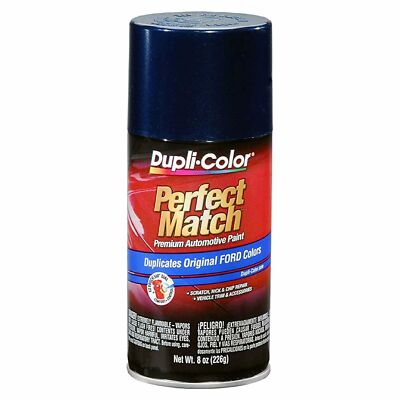 Dupli-Color EBFM03587 Perfect Match Auto Spray Paint Ford True Blue L2 8 oz