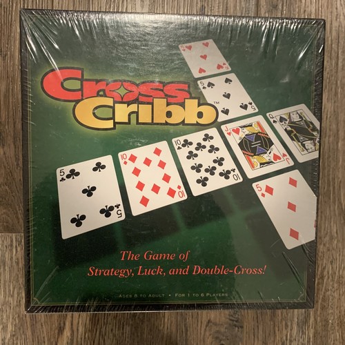 Cross Cribb 1996 Board Game Maynard Games Complete New Sealed