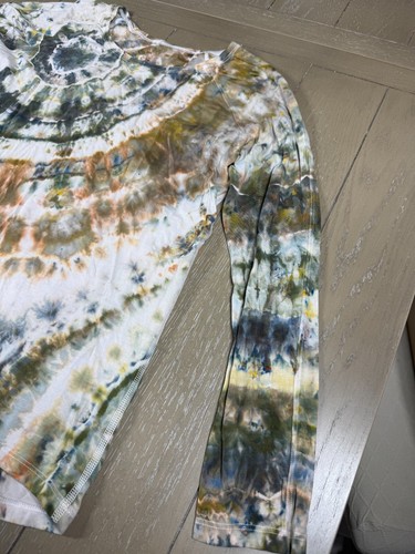 Lululemon Love Long Sleeve Women's Multicolor Ice Tie Dye Rare Sz 8/10 19” PP - Picture 9 of 12