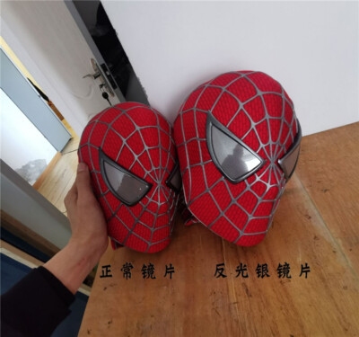 Classic Raimi Spiderman Helmet Cosplay Spider-man 3D Mask Costume Halloween Prop