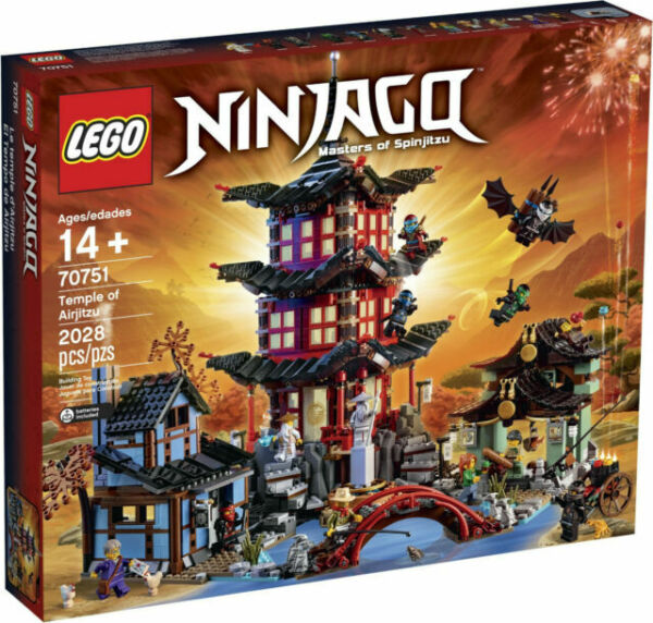 selvbiografi festspil Fjernelse LEGO NINJAGO: Temple of Airjitzu (70751) for sale online | eBay