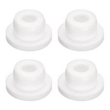 4Pcs White Plug Holes,Rubber Button Plug for 17mm/0.67" Hole