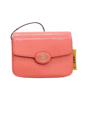 Tory Burch Damen Tasche Rosa 100% Leder Crossbody