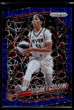 Sydney Colson 2025 Panini Prizm WNBA Blue Velocity Prizm Card #1