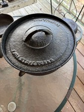 Knoxville Stove Works 3 Footed Dutch Oven. Cast Iron