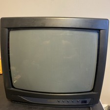 Television Vintage FUNAI FTV13TD Retro Tube 120V 60Hz 60W in Black No Remote