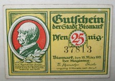 N°516  BANKNOTE DEUTSCHLAND NOTGELD 1921