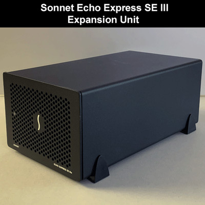 Sonnet Tech Echo Express SE III 3-PCIe Slot, Thunderbolt 3 Expansion