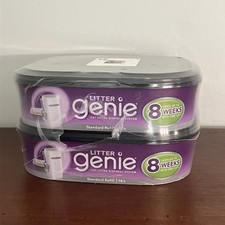 Litter Genie Standard Refill Cat Litter Box - Pack of 2