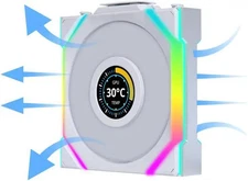 Lian Li UNI Fan TL LCD Wireless 120-Single Pack-2.4 GHz Wireless Signal ARGB