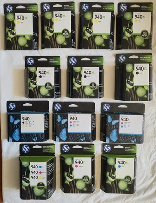Genuine HP Office Jet 940 Printer Ink LOT   Hewlett Packard