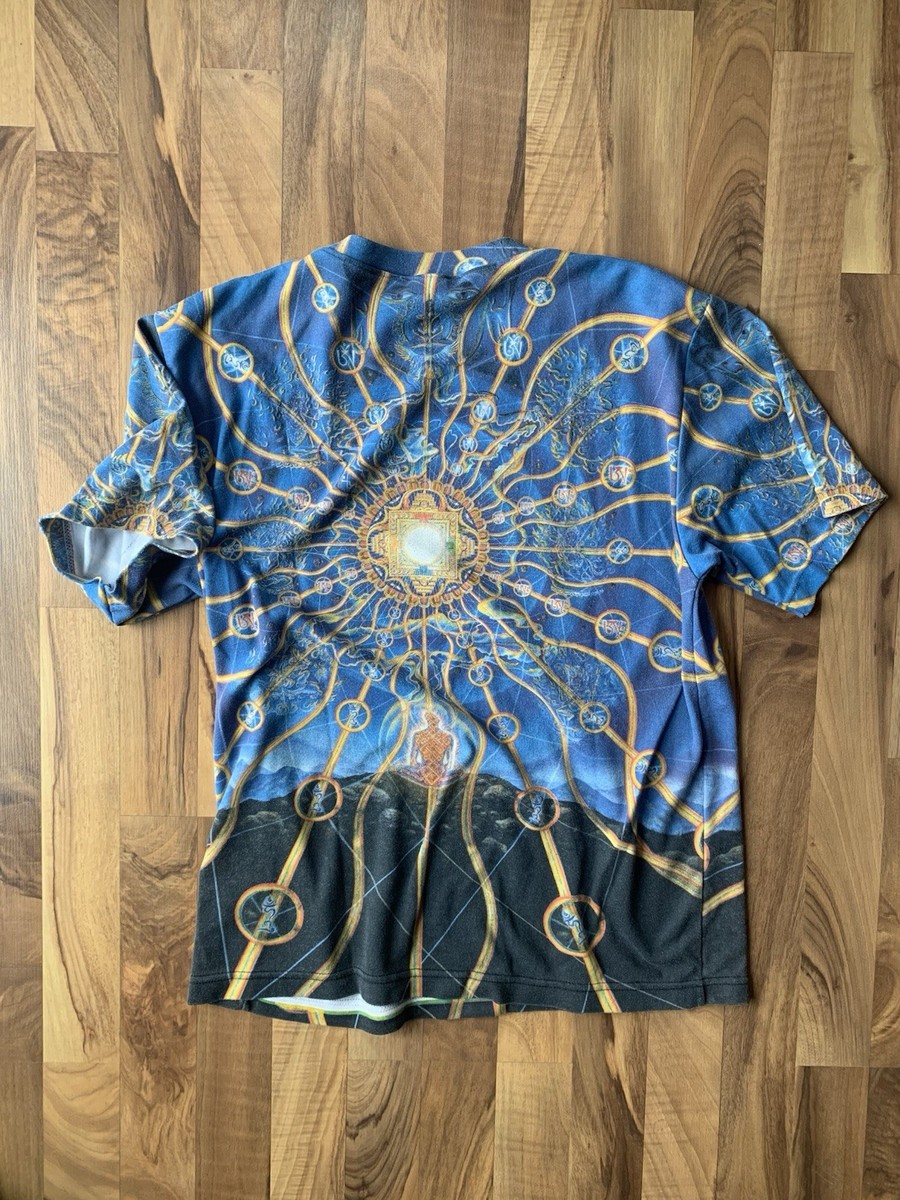 Crystal Tara In Visions Alex Grey Art All Over Print T-shirt L 