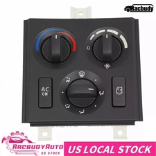 Manual A/C Climate Control Unit 12V for Volvo VNL Truck 2003-2024 21326144 Black