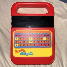 Retro Speak  Spell Educational Learning Spelling Battery Operated  Never Used