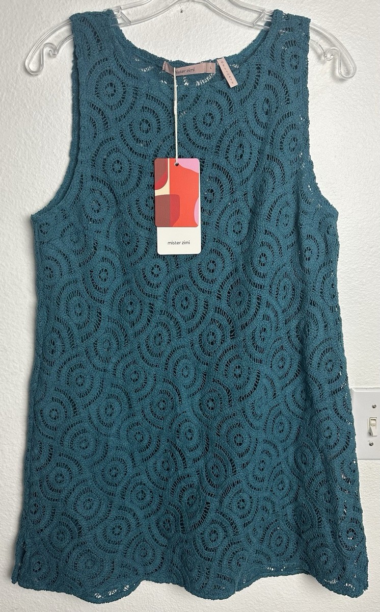 denim dress outfit 2024 URBAN REVIVO Women's Casual Dresses Fashion Lapel Sleeveless Cut-Out Sides Slit with Big Pockets Blue, 3X-Large at Amazon Women's Clothing store Size:Medium (8/10) Baroque Dressing Table, High sleevless