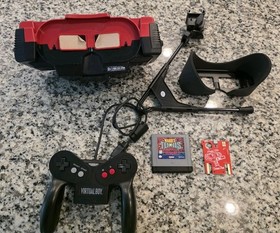 Nintendo Virtual Boy Console New Ribbion Cables, New Capacitors, New SSF v2 Lens