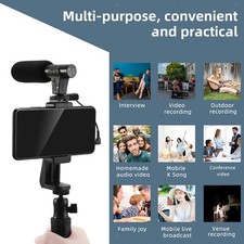 Camera Microphone Professional Accessory Durability Clear Audio High Performance