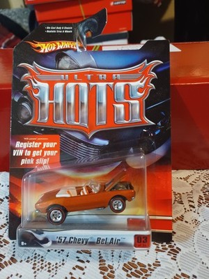 Hot Wheels 67 Chevy Camaro Convertible Orange 11/36 Ultra Hots Real Riders ERROR