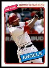 2012 Topps Archives Howie Kendrick Los Angeles Angels #145