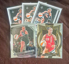 2025Panini WNBA A'ja Wilson Las Vegas Aces 5 Card Lot Prizm Select Donruss